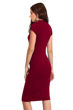 Picture of Cap Sleeve Knee length Bodycon Dress