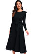 Picture of Full sleeve A-line Maxi Dress
