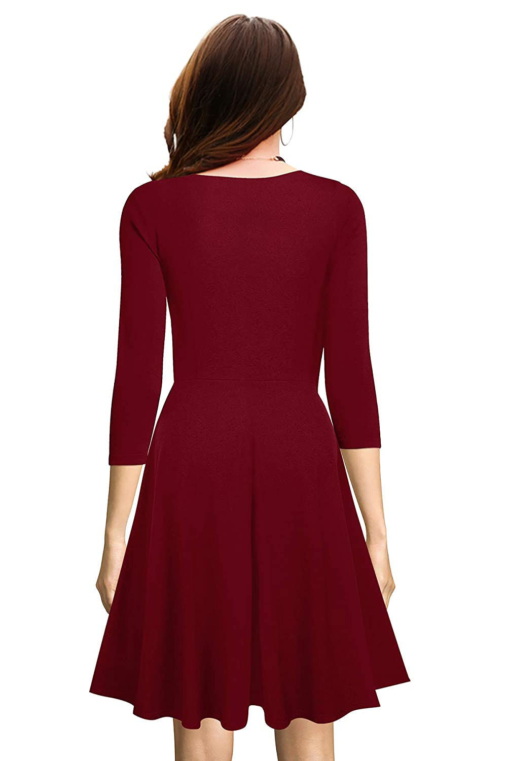 ILLI London. Sweetheart neck A-line Knee length Dress