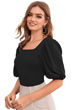 Picture of Square neck puff sleeve TOP