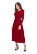Picture of women's Full sleeve A-line Maxi Dress