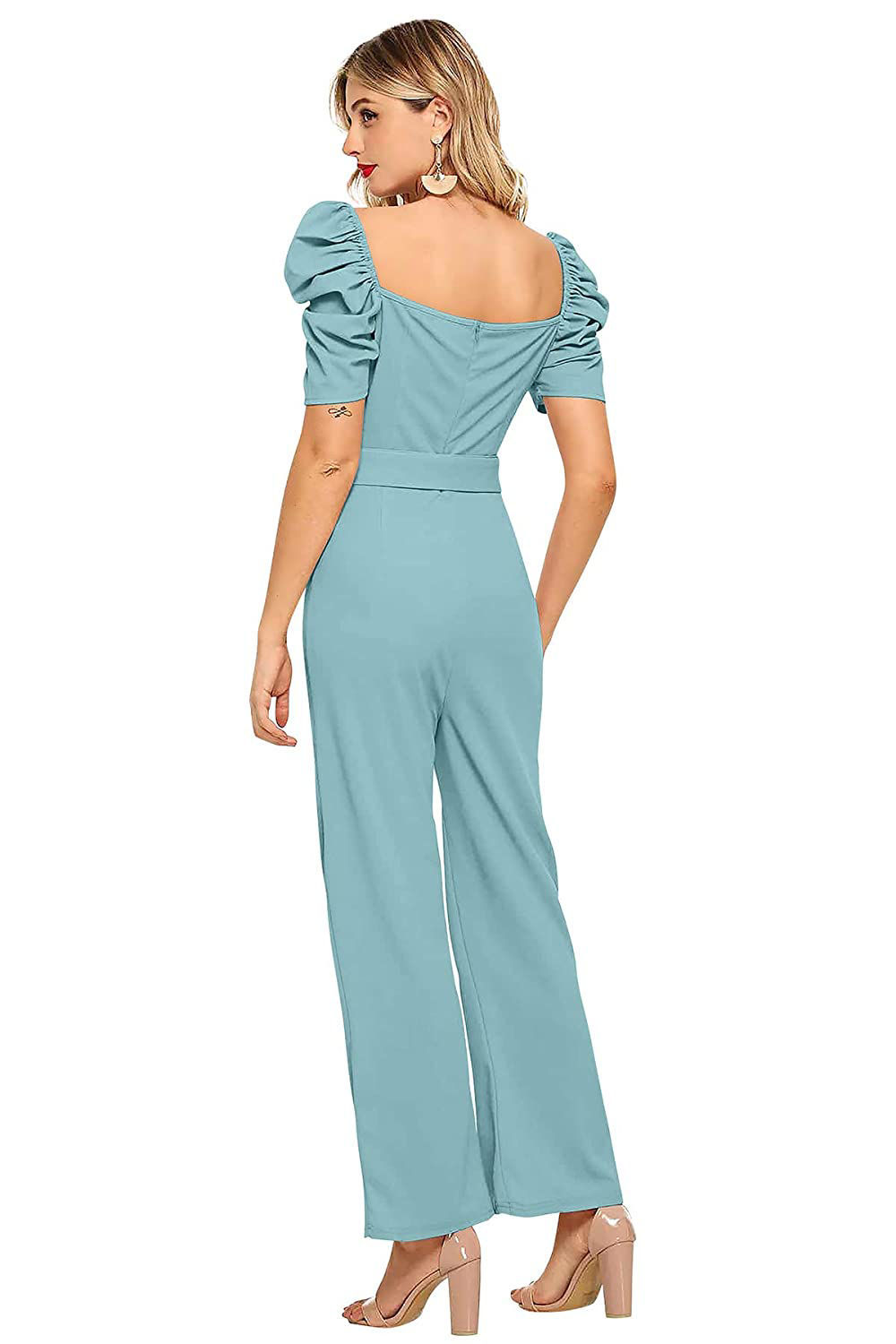 ILLI London. Women's Cocktail SWEETHEART NECK Maxi Jumpsuit
