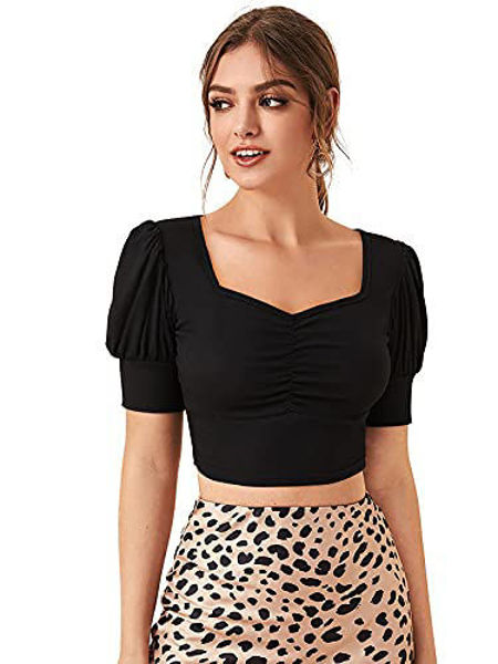 Picture of ILLI LONDON Women's Slim FIT Crop TOP