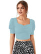 Picture of ILLI LONDON Women's Slim FIT Crop TOP